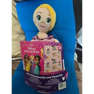 New Disney princess Mini Pillowbuddy & Throw Set